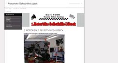 Desktop Screenshot of 1-motorbike-selbsthilfe-luebeck.de